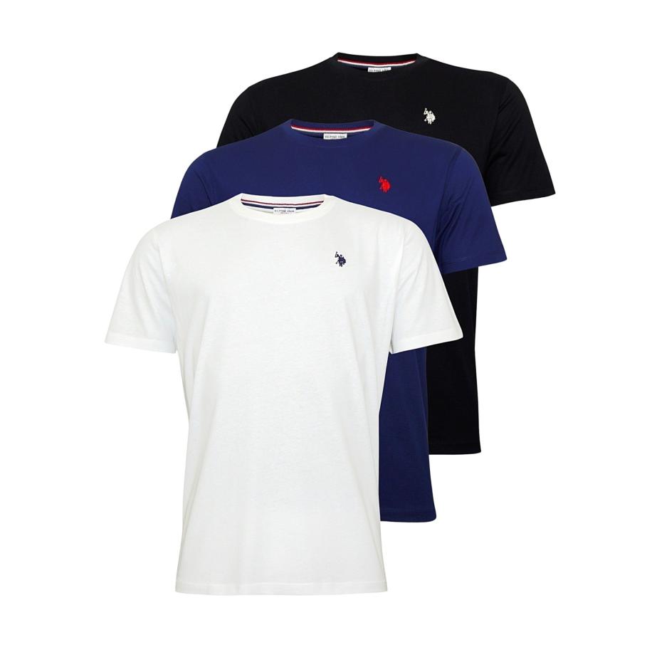 U.S. Polo Assn. U.S. POLO ASSN. Shirt indigo / rood / zwart / wit -