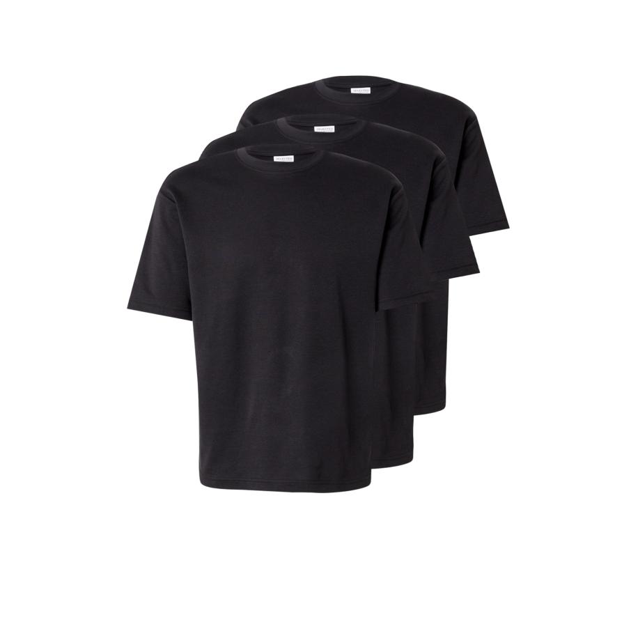 Selected SELECTED Shirt SLHOscar zwart -