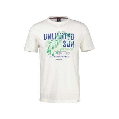 Lerros LERROS Shirt navy / groen / natuurwit