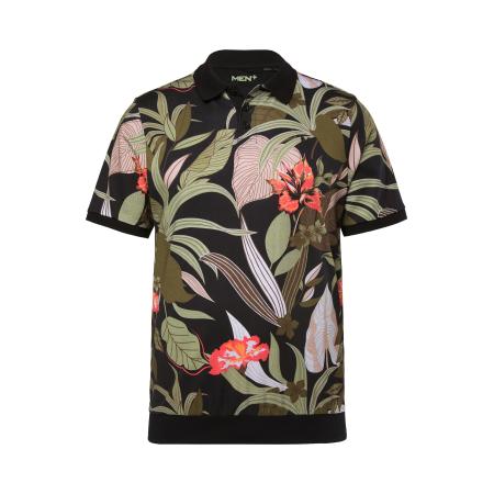 men plus Men Plus Shirt groen / rood / zwart