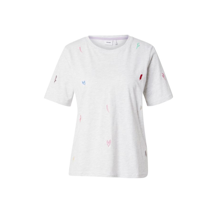 Nümph NÜMPH Shirt GRAIN lichtblauw / lichtgrijs / rosa / rood -