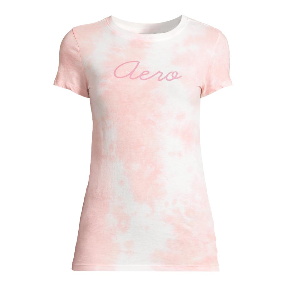 Aeropostale AÉROPOSTALE Shirt rosa / pitaja roze / wit -