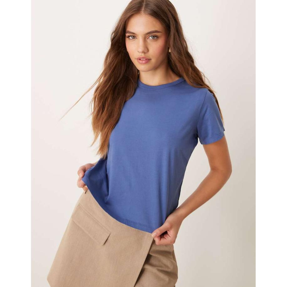 Abercrombie & Fitch T-shirt in blauw Blauw