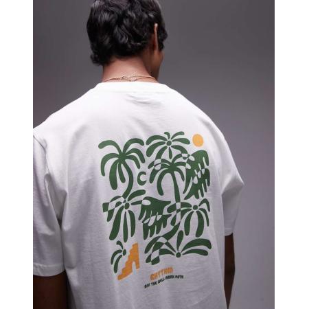 Rhythm - Tree - T-shirt met korte mouwen in wit