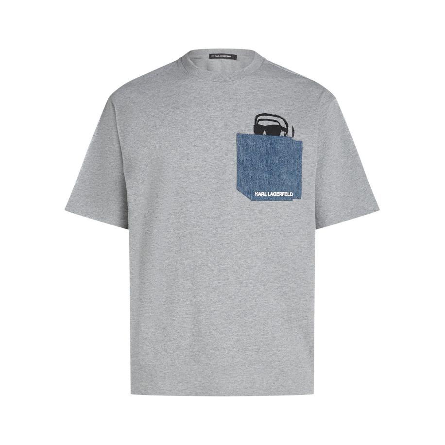 Karl Lagerfeld Karl Lagerfeld Shirt grijs / gemengde kleuren -