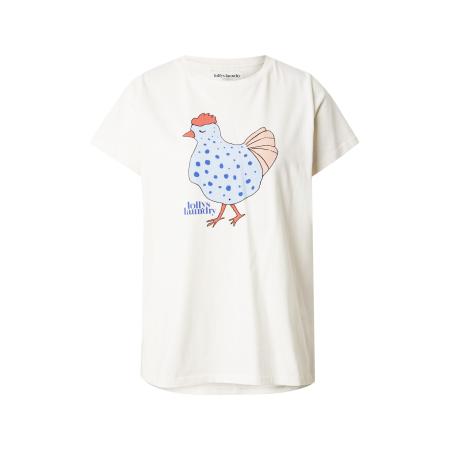 Lollys Laundry Lollys Laundry Shirt Roma lichtblauw / oranje / poederroze / wit