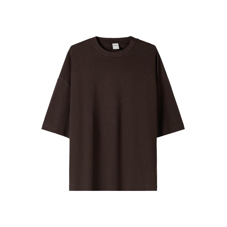 Bershka Bershka Shirt chocoladebruin -