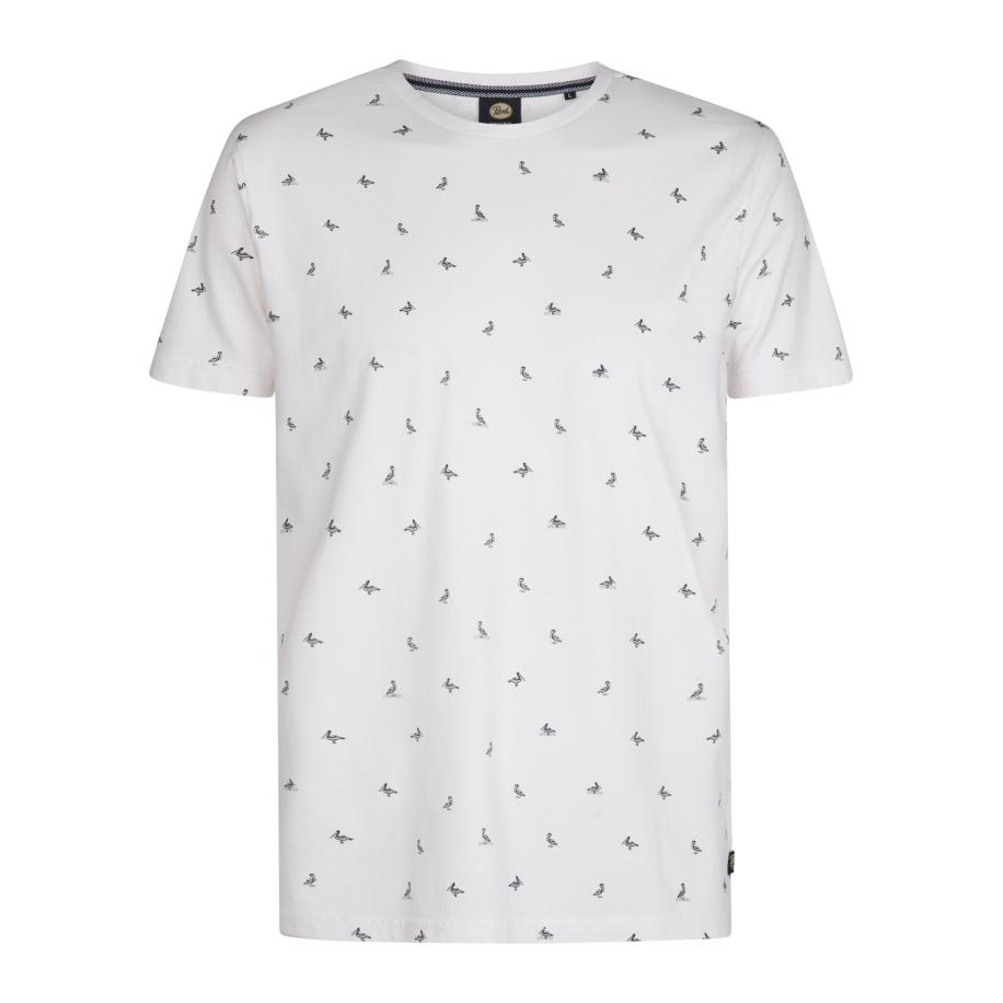 Petrol Industries Petrol Industries Shirt Doral navy / wit -