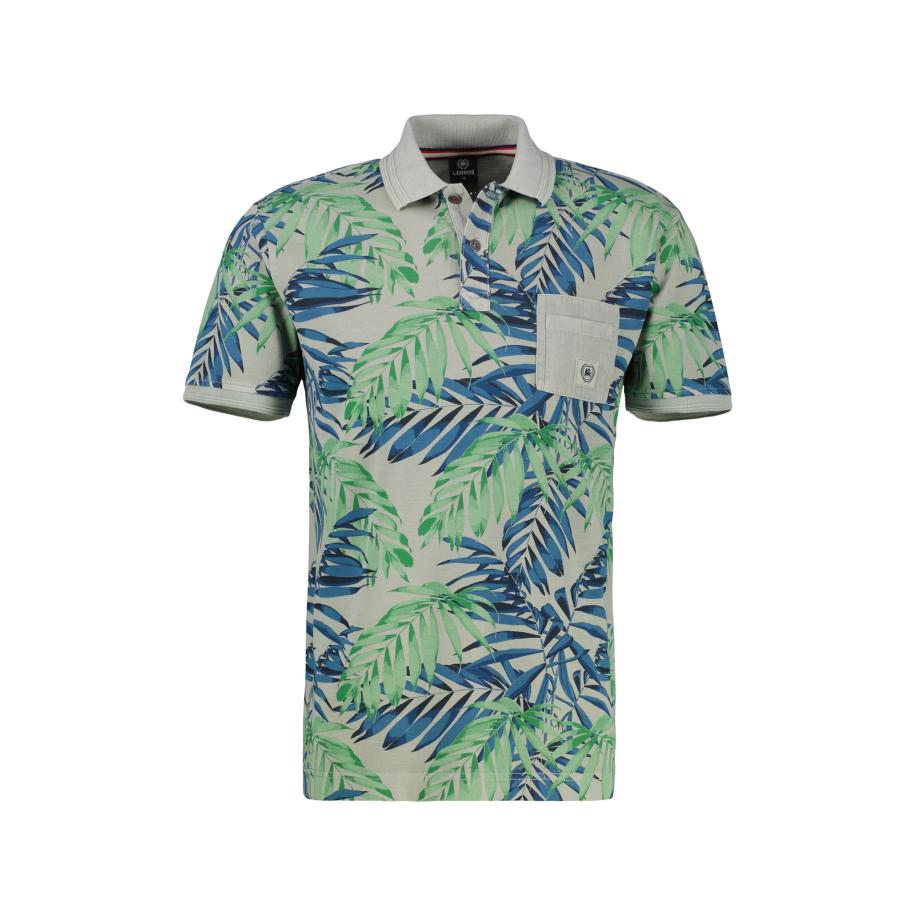 Lerros LERROS Shirt Style For Every Day blauw / navy / groen / pastelgroen -