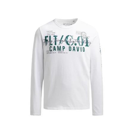 Camp David CAMP DAVID Shirt groen / wit