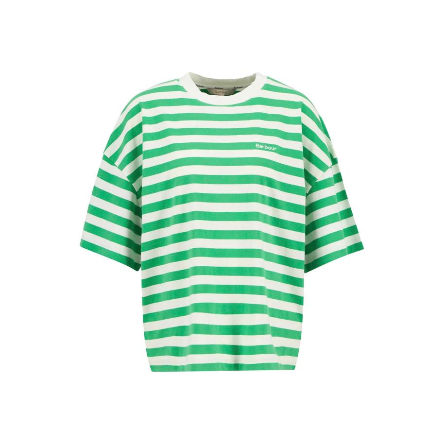 Barbour Barbour Shirt Abby groen / wit -