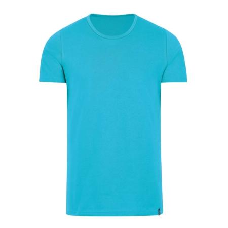 TRIGEMA Ondershirt azuurblauw, Effen