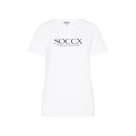 Soccx Soccx Shirt zwart / wit