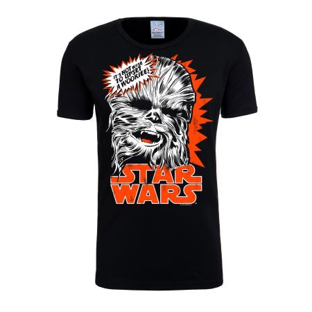 LOGOSHIRT Shirt Chewbacca gemengde kleuren / zwart