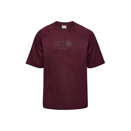 Halo HALO Shirt pastelblauw / antraciet / wijnrood