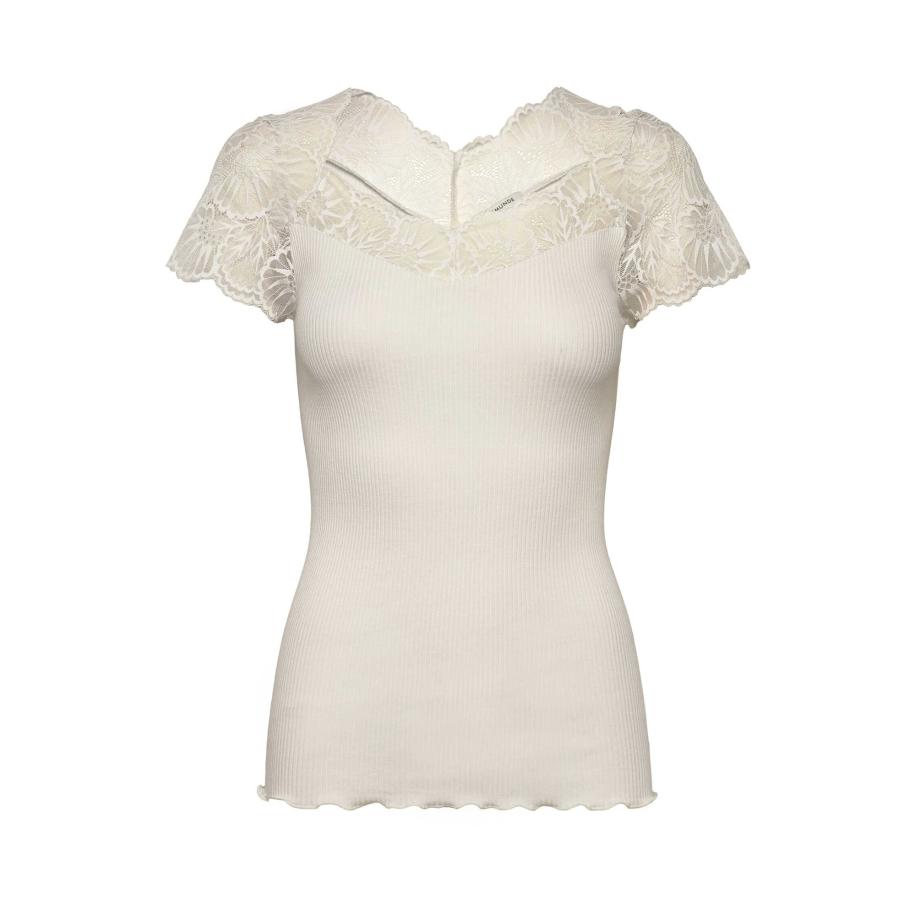Rosemunde rosemunde Shirt Beatha wit -