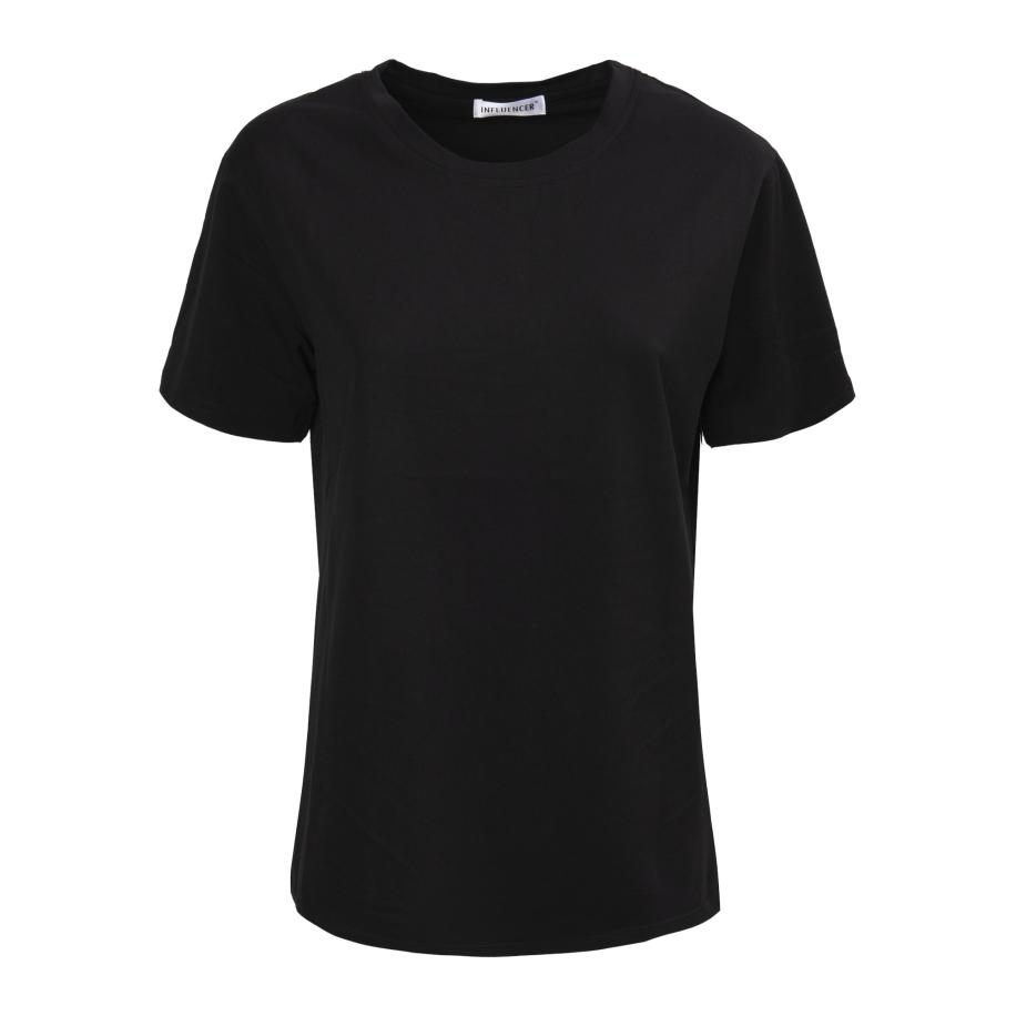 Influencer Influencer Shirt zwart -