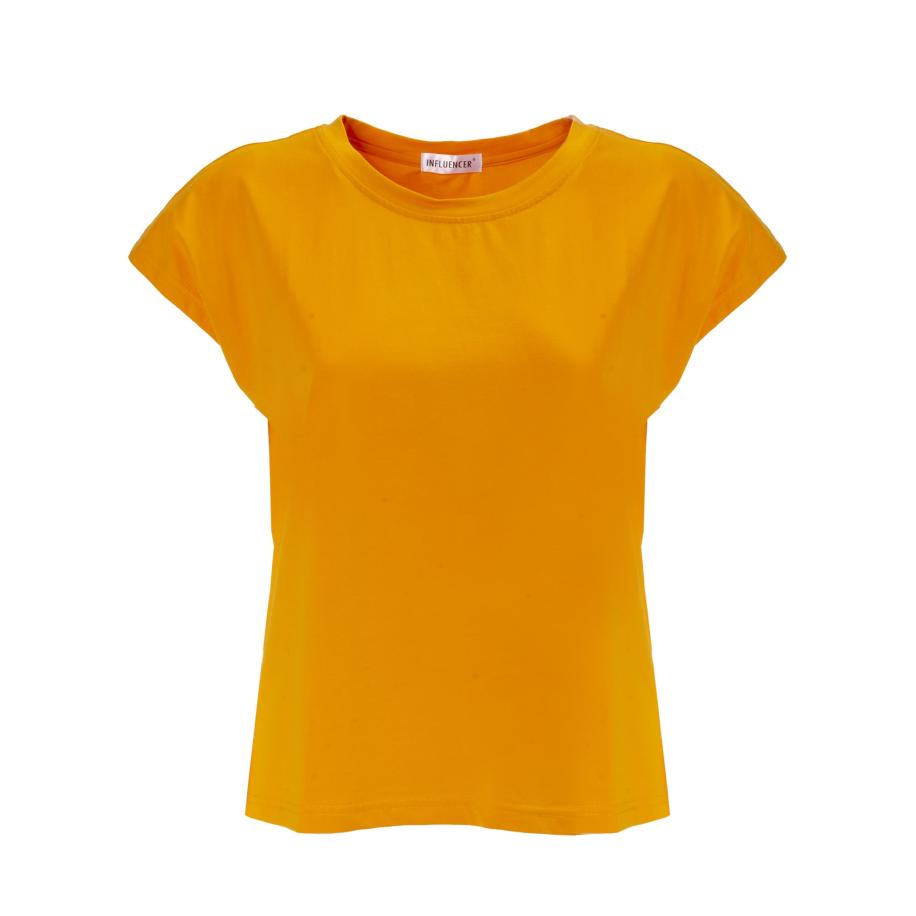 Influencer Influencer Shirt oranje -