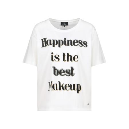 Monari monari Shirt beige / zwart / wit