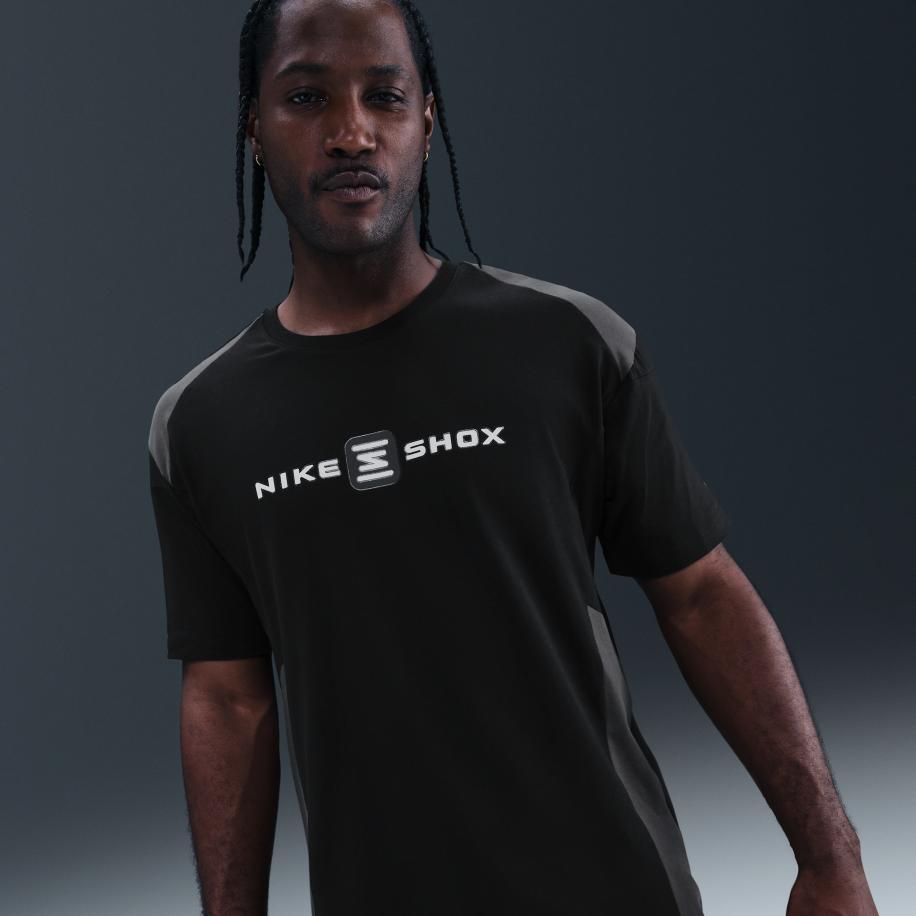 Nike Shox T-shirt voor heren - Zwart Zwart