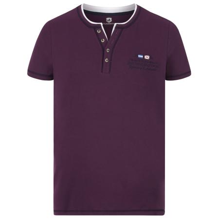 jan vanderstorm Jan Vanderstorm Shirt Haftor blauw / rood / donkerrood / wit