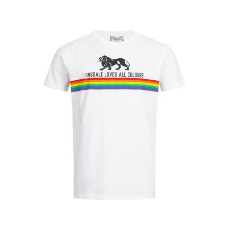 LONSDALE Shirt Nelson gemengde kleuren / wit