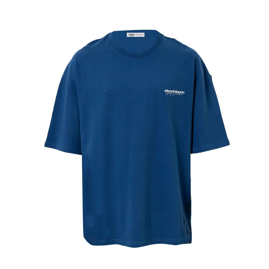 VAMOS CLO Shirt Coral Bells indigo / wit Blauw