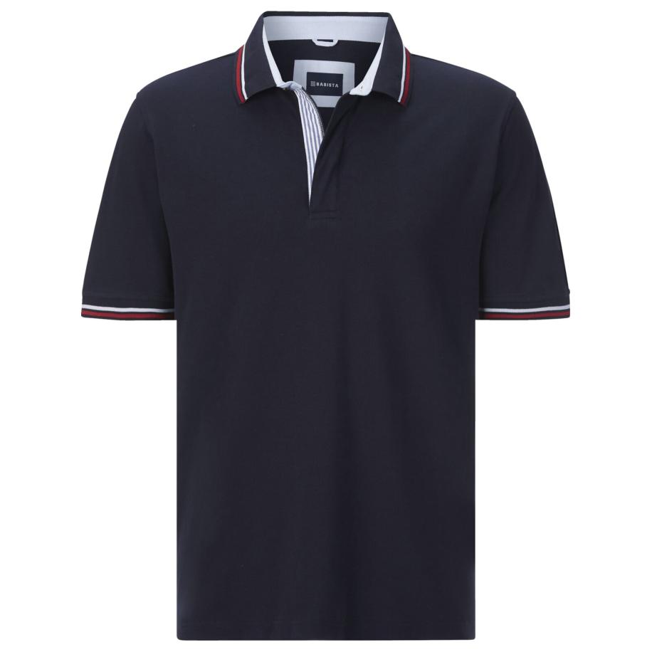 BABISTA BABISTA Shirt Toscario donkerblauw / rood / wit -