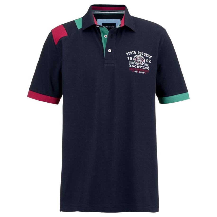 BABISTA BABISTA Shirt Florenzo donkerblauw / groen / rood / wit -