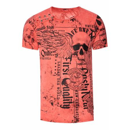 Rusty Neal Rusty Neal Shirt koraal