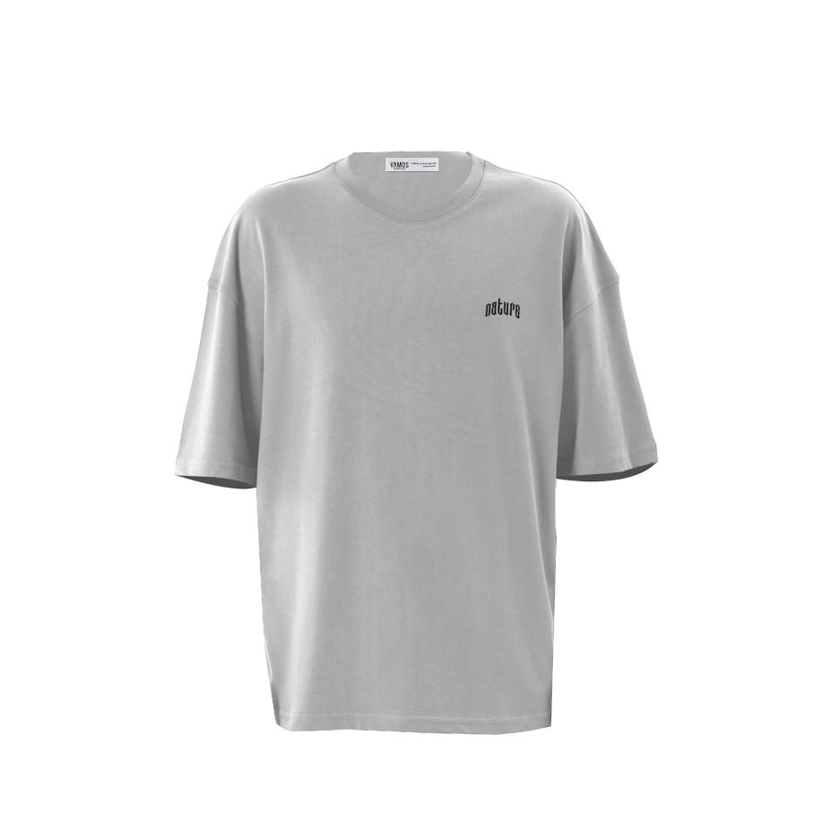 VAMOS CLO Shirt stone grey / gemengde kleuren Grijs