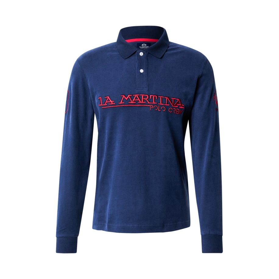 La Martina La Martina Shirt donkerblauw / rood -