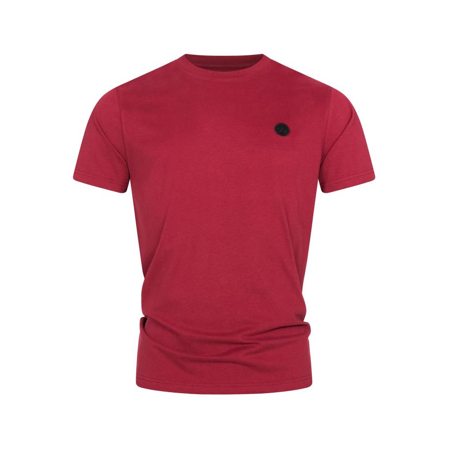 Kronstadt Kronstadt Shirt Timmi robijnrood -