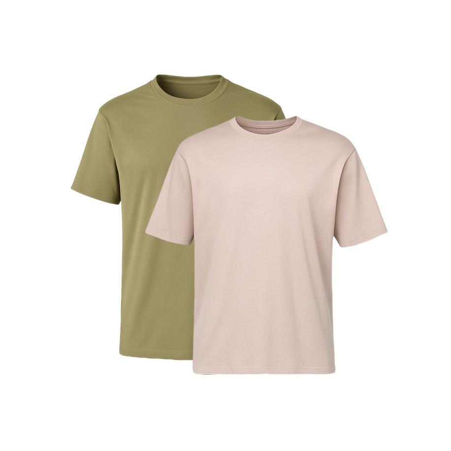 C&City C&City Shirt groen / poederroze -