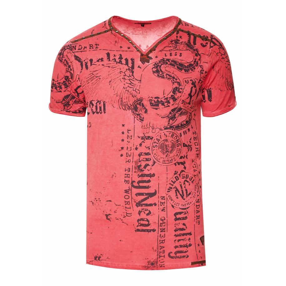 Rusty Neal Rusty Neal Shirt rood -