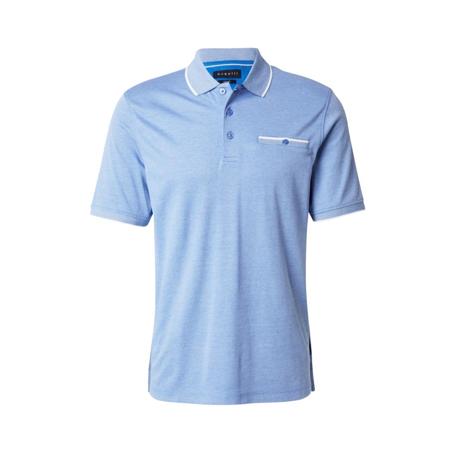 Bugatti bugatti Shirt hemelsblauw / wit -