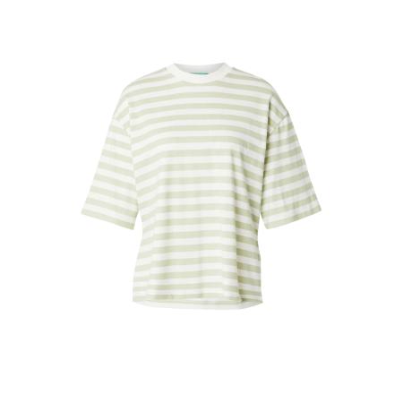 United Colors of Benetton UNITED COLORS OF BENETTON Shirt pastelgroen / wit