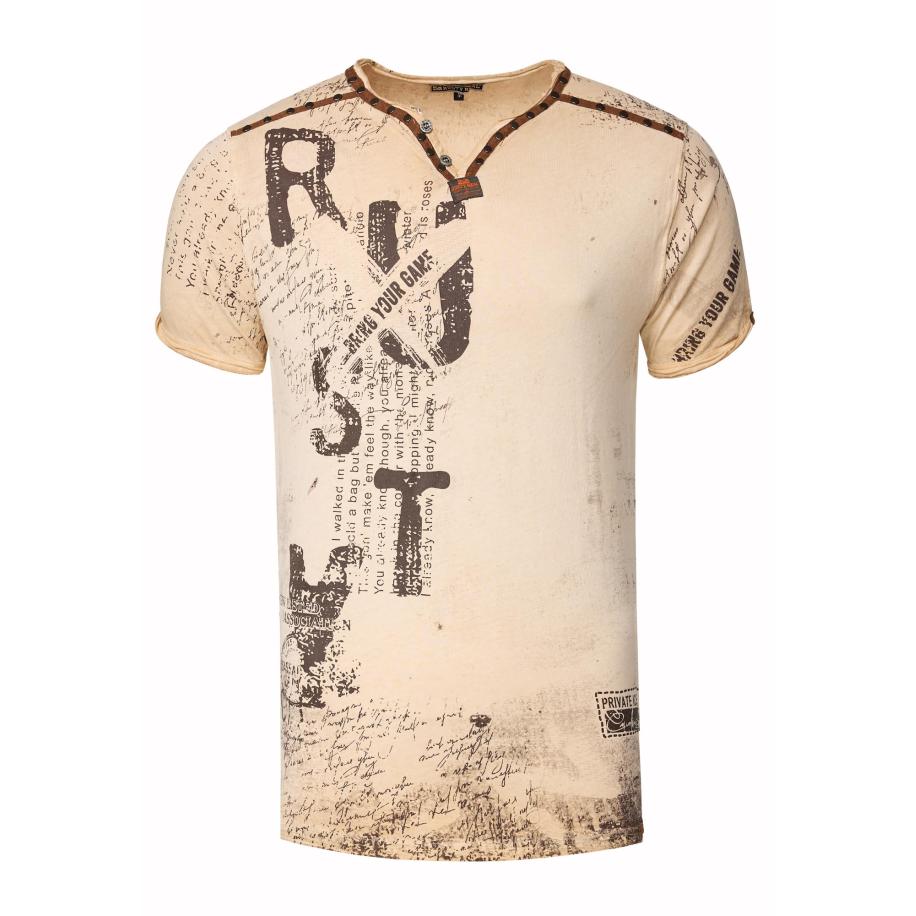 Rusty Neal Rusty Neal Shirt beige -