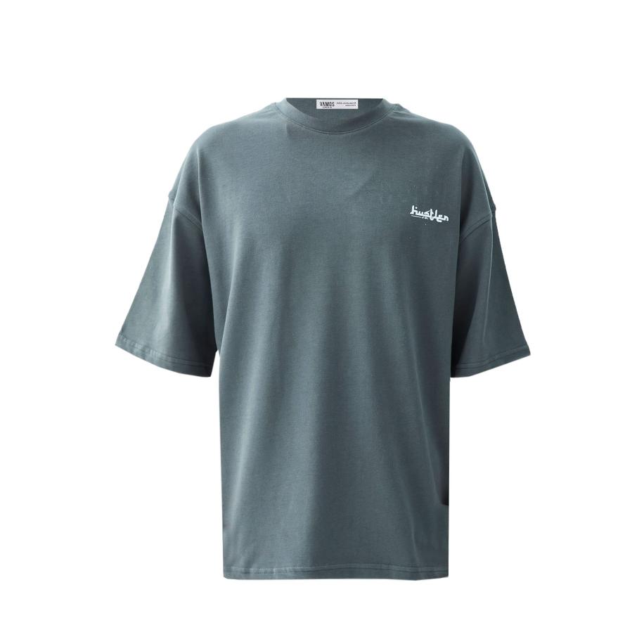 VAMOS CLO VAMOS CLO Shirt grijs / lila / wit -