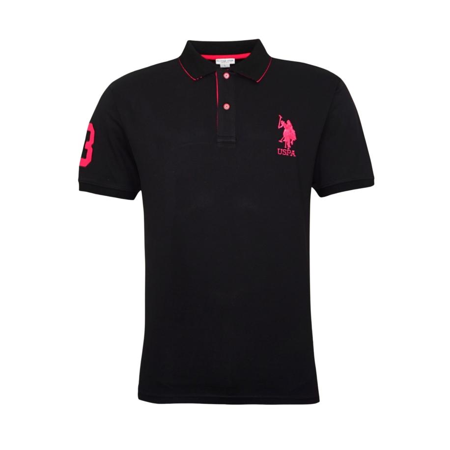 U.S. Polo Assn. U.S. POLO ASSN. Shirt pink / zwart -