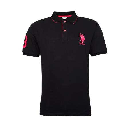 U.S. Polo Assn. U.S. POLO ASSN. Shirt pink / zwart