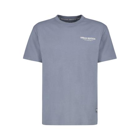 Sublevel Shirt Urban duifblauw / wit