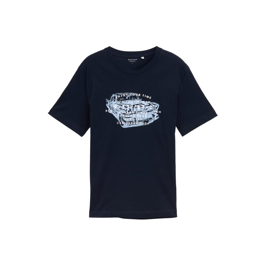 Tom Tailor TOM TAILOR Shirt marine / lichtblauw / wit -