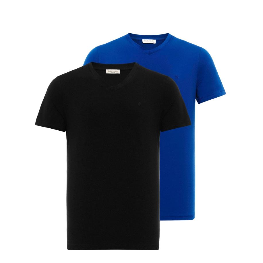 Anou Anou Anou Anou Shirt royal blue/koningsblauw / zwart -