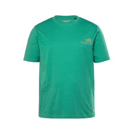 men plus Men Plus Shirt bruin / groen
