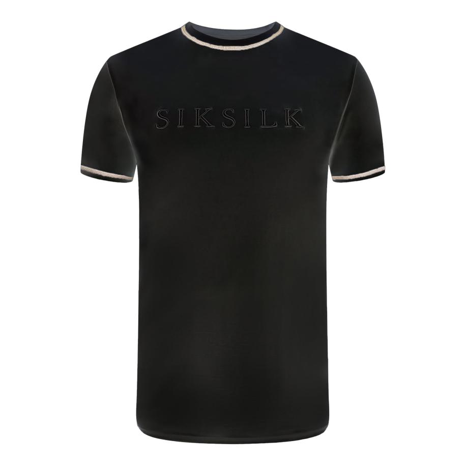SikSilk SikSilk Shirt zwart -