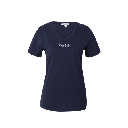 Soccx Soccx Shirt marine / wit