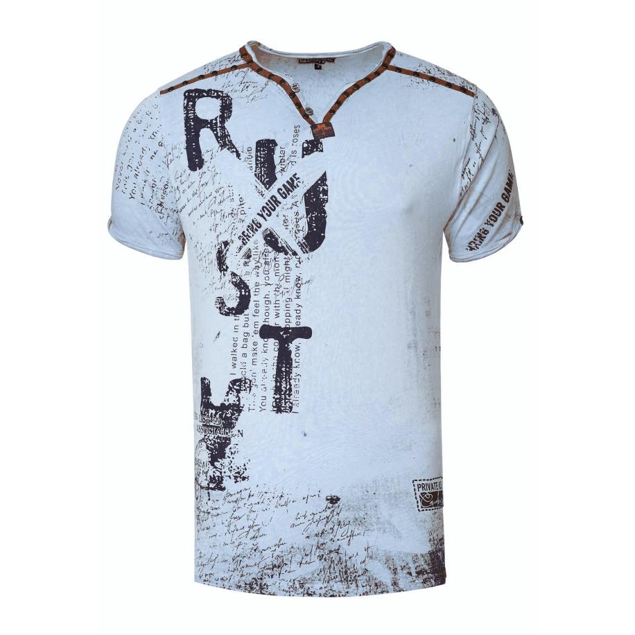 Rusty Neal Rusty Neal Shirt blauw -