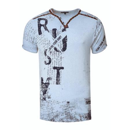 Rusty Neal Rusty Neal Shirt blauw