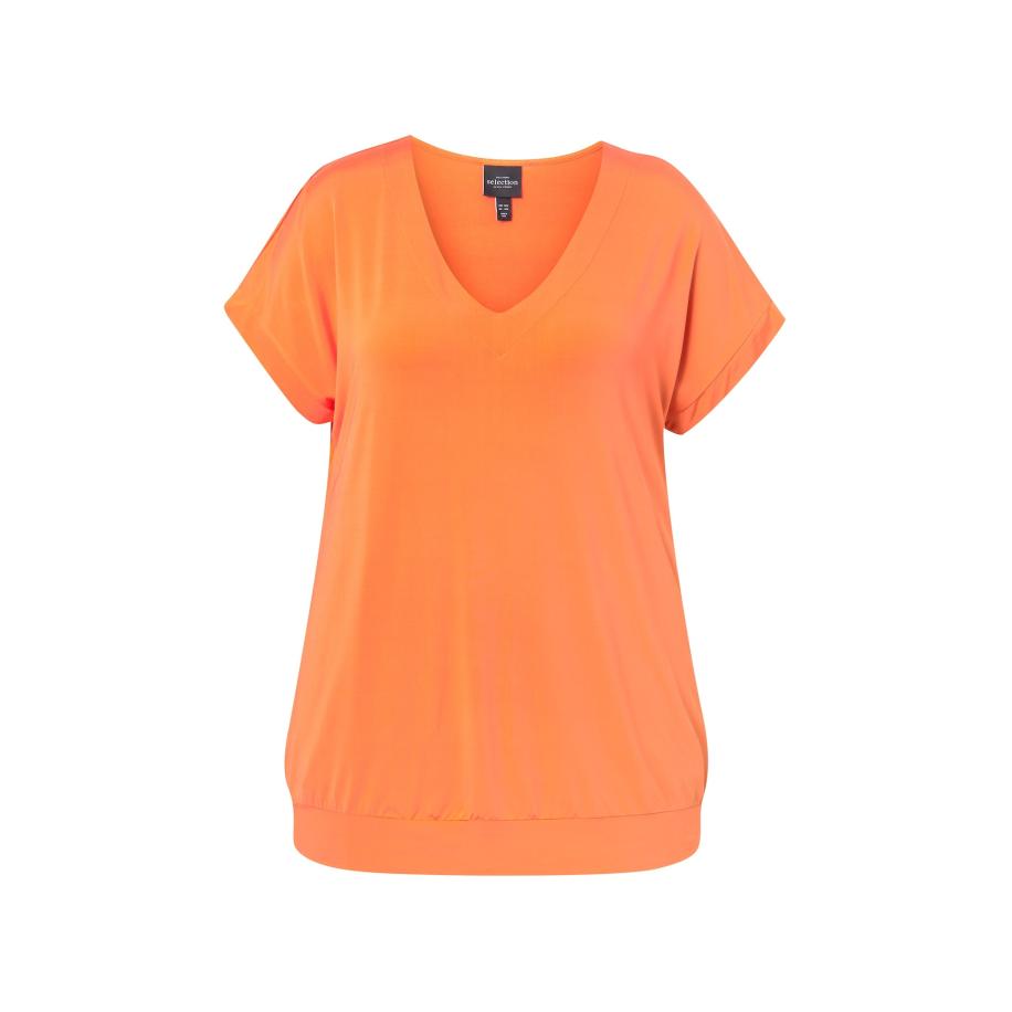 Ulla Popken Ulla Popken Shirt oranje -